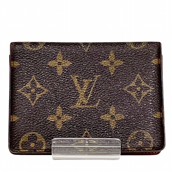 ルイヴィトン ポルト2カルトヴェルティカル M60533 定期入れ カードケース 【中古】