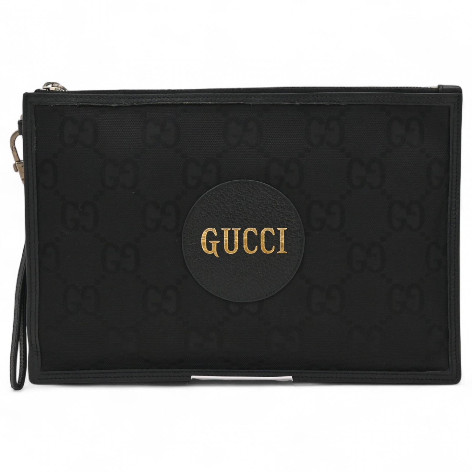 グッチ オフザグリッド クラッチバッグ ブラック Bランク gu5619cb