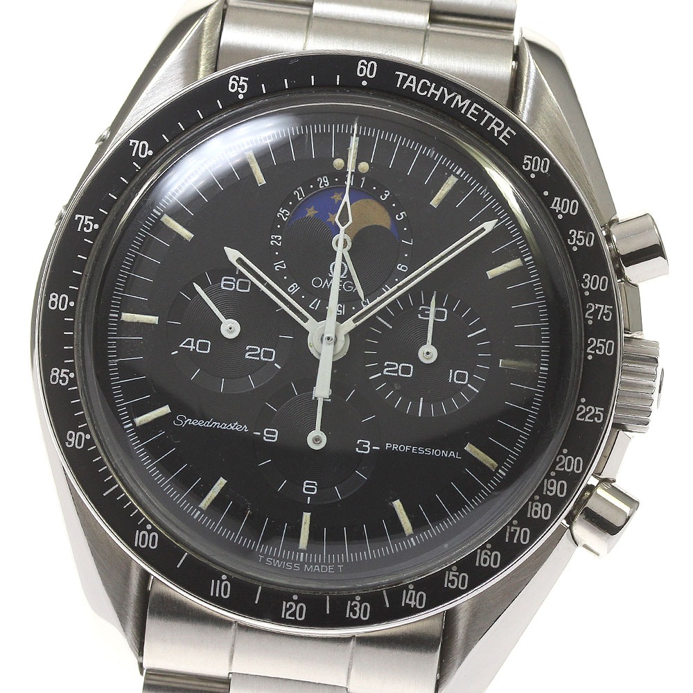 オメガ OMEGA ST345.0809 スピードマスター プロフェッショナル Cal.866 1300本限定 手巻き メンズ 保証書付き_825268【中古】