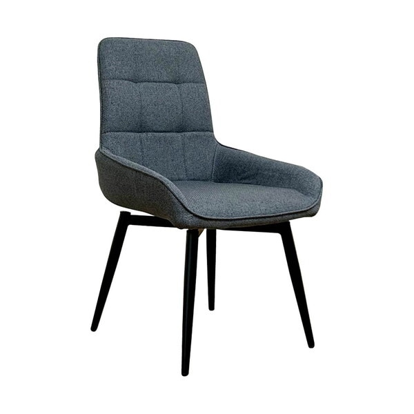 後藤家具物産 DC-RKKA-GY グレー ルッカ ダイニングチェアー 2脚入 メーカー直送