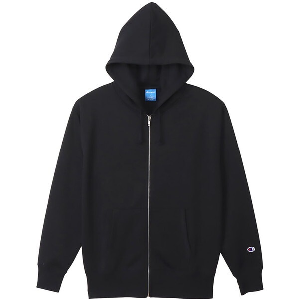 チャンピオン スポーツウエア ZIP HOODED SWEATSHIRT ブラック 3XL C3-XS160 090