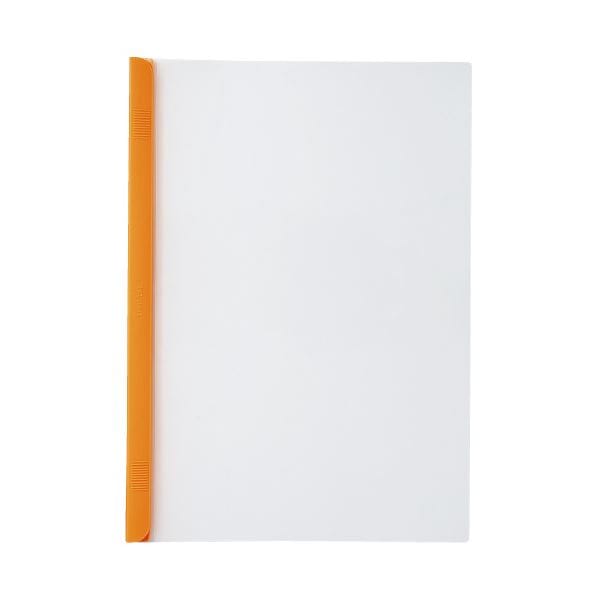 (まとめ) リヒトラブ(LIHITLAB) スライドバーファイル 10冊入 G1730-5 黄 (×3セット)