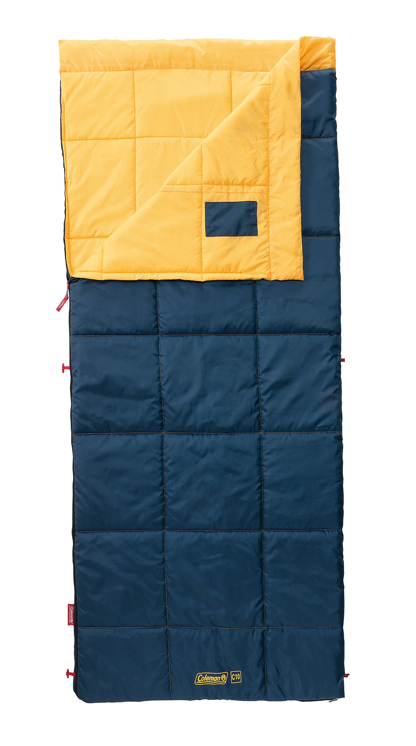 コールマン(Coleman) 寝袋 パフォーマーIII C10 使用可能温度10度 封筒型 イエロー 2000034775