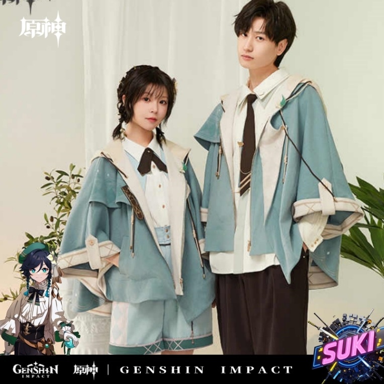 「アウター」【プロ品質を極める!】原神 グッズ / ウェンティ インプレッションシリーズ / Genshin Impact Venti 温迪 げんしん コスプレ