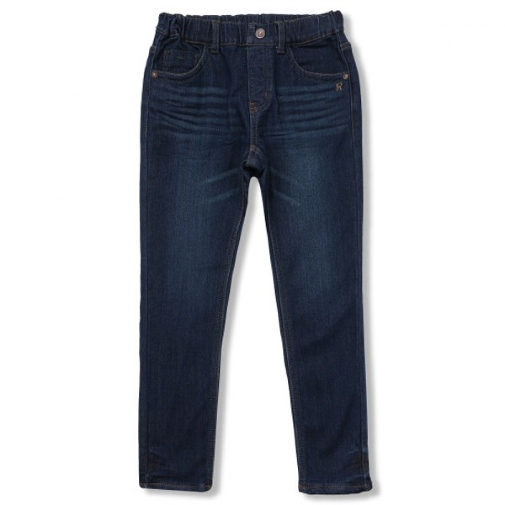 [レノマキッズ] ボーイズネイビースキニーフィットボンデッドデニム_R1942Q220 5,037円