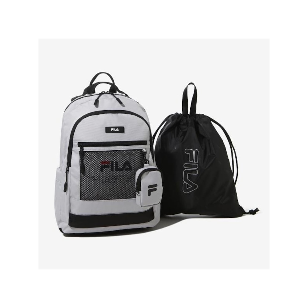 [FILA KIDS] [新品24年] シニアスタンダードバックパック (FK3BPG1001X_GRY) Q0ZFK3BPG1001XGRY