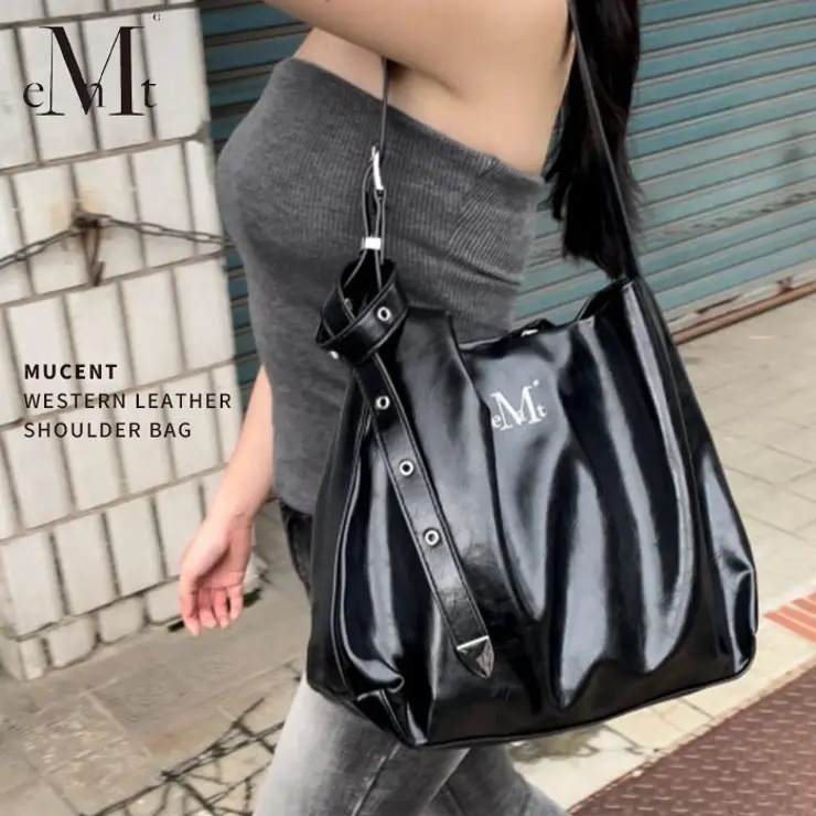 MUCENT(ムセント)/WESTERN LEATHER SHOULDER BAG