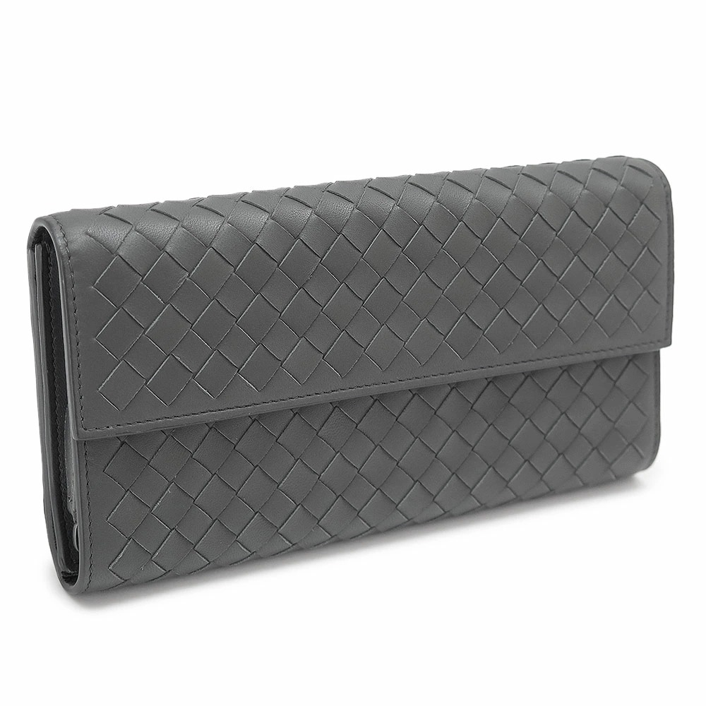 訳あり 長財布 フラップ かぶせ蓋 イントレチャート レザー ニューライトグレー 150509 V001N 8522