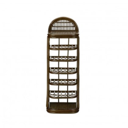 今枝商店 Romantic Rattan 籐スリッパラック 6段タイプ R296B