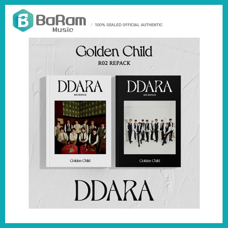 【15%SALE】(2種セット) 【GOLDEN CHILD】 2nd Full Repackage ALBUM 【DDARA】
