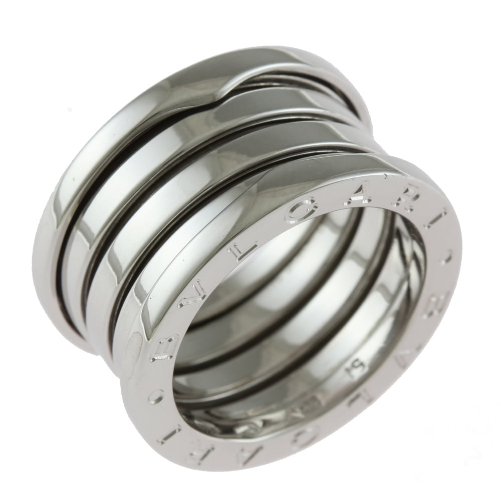 ブルガリ B-zero.1 ビーゼロワン 4バンド リング 指輪 10.5号 18金 K18ホワイトゴールド BVLGARI 中古 美品 108,900円