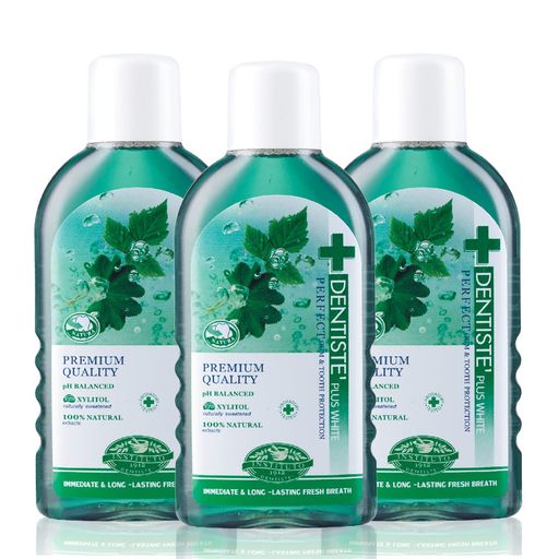 デンティス オーラルリンス 450ml 洗口液 マウスウォッシュ オーラルケア 低刺激 ネバ付き・ニオイ・汚れ 口臭予防 3個セット