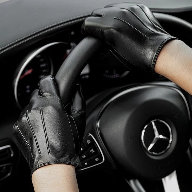 山羊革 スマホ対応可能 本革手袋　メンズ　グローブ　レザーグローブ　レザー手袋　glove　バイク手袋　バイクグローブ　レーシンググローブ