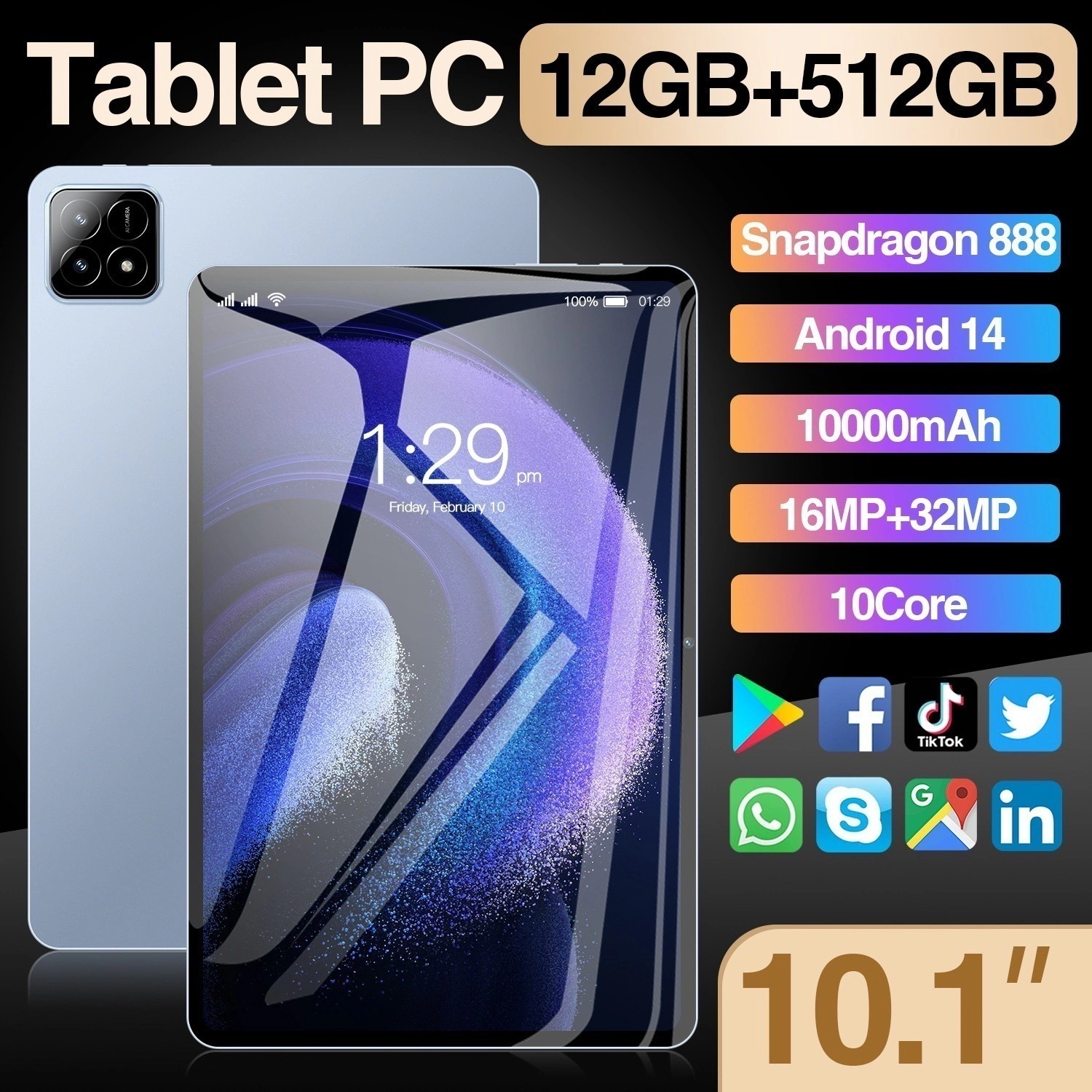 タブレット PC 本体 Android14 11インチ 16GB+1TB 5G WI-FI SIM IPS液晶 2560*1600解像度 コスパ最高 新品 おすすめ 在宅勤務 ネット授業 2025