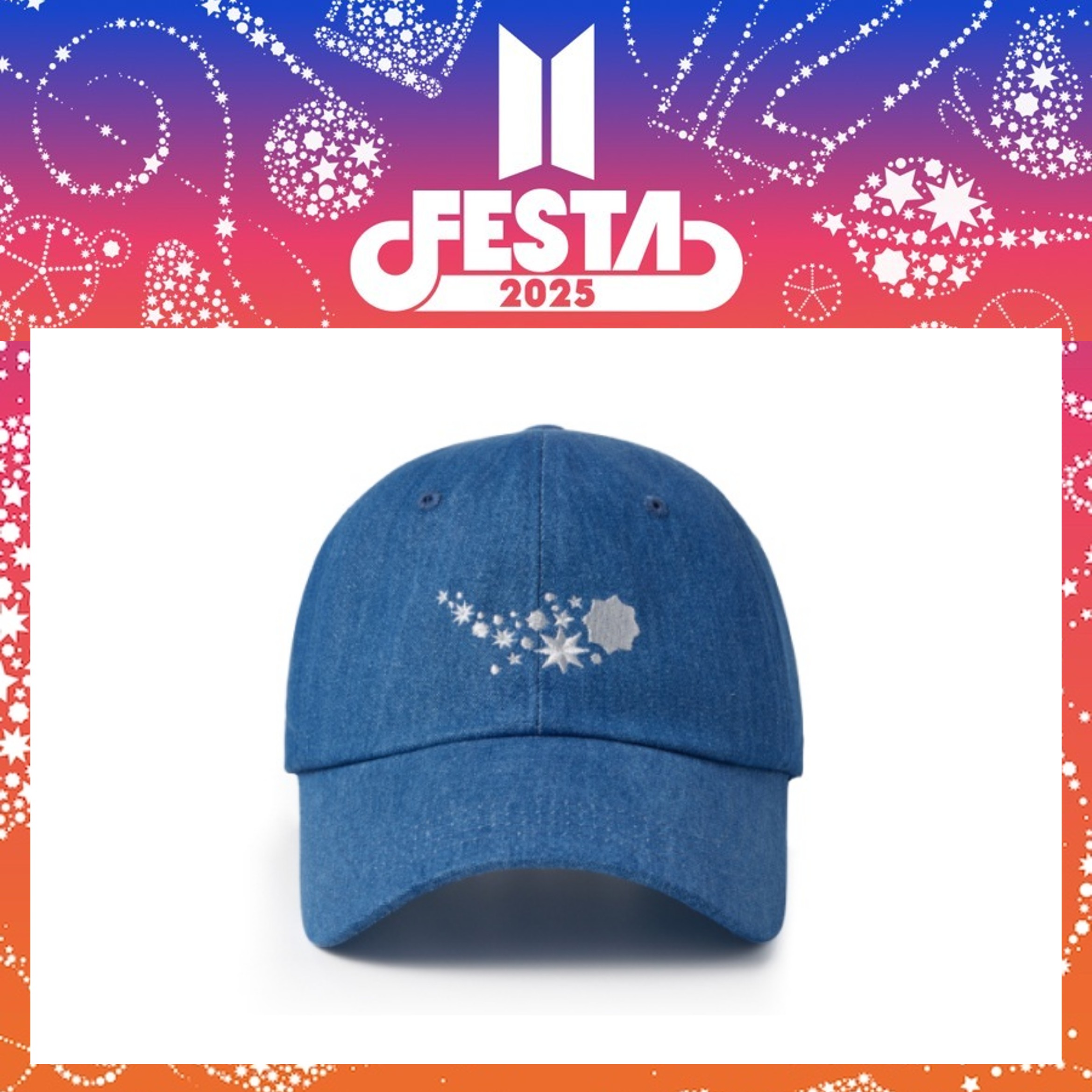 【国内発送】 【公式】 BTS 【 BALL CAP 】 BTS 2025 FESTA 公式MD