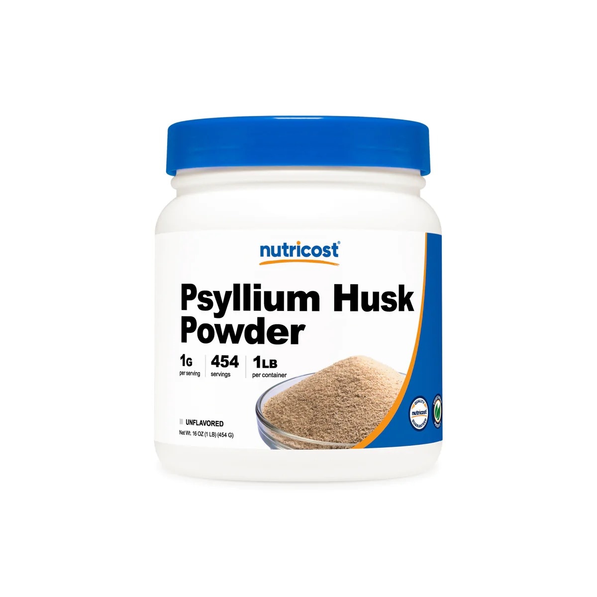 [USA] Nutricost ニュートリコスト Psyllium Husk (Ground) パウダー. 1lbs