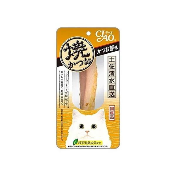 48個セット いなば YK-01 焼かつお かつお節味 1本入 チャオ CIAO 5,708円