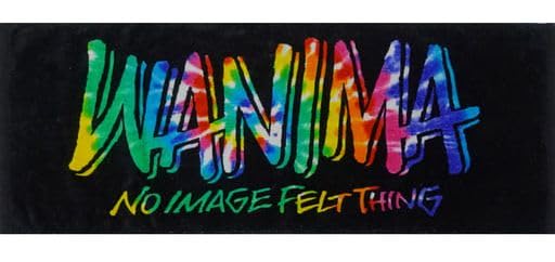 WANIMA（ワニマ）COMINATCHA!! TOUR 2019-2020 グッズ タオル「ブラック」バスタオル ビーチタオル