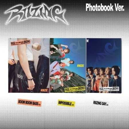 [BOOM BOOM BASE Ver. / IMPOSSIBLE Ver. / RIIZING DAY Ver. 3種セット] RIIZE 1st Mini Album RIIZING 新品未開封