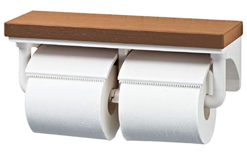 LIXIL(リクシル) INAX 棚付2連紙巻器 クリエラスク CF-AA64KU/LL