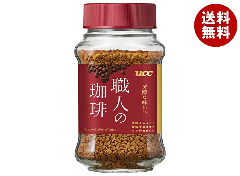 UCC 職人の珈琲 芳醇な味わい 66g瓶＊12本入 6,081円