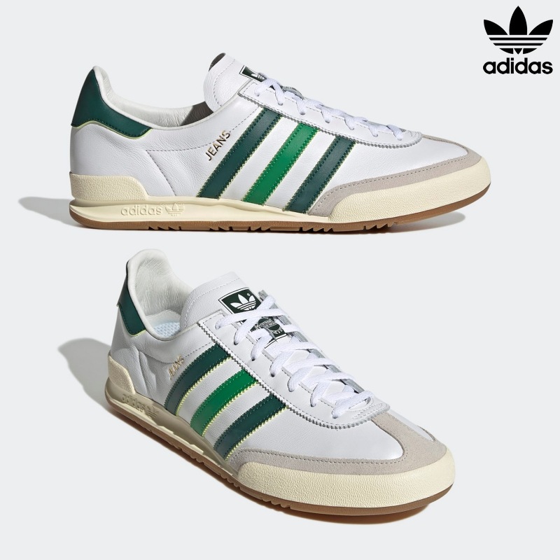 [ADIDAS] アディダス スニーカー ジーンズ ホワイト / JEANS WHITE GREEN
