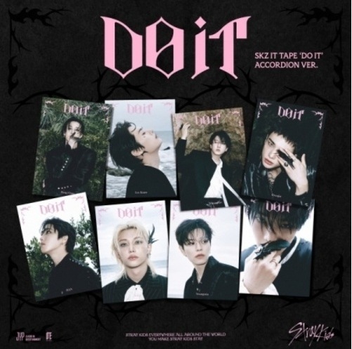 【未開封新品】 （8点セット）ストレイキッズ （STRAY KIDS） - [DO IT]SKZ IT TAPE （ACCORDION VER.）