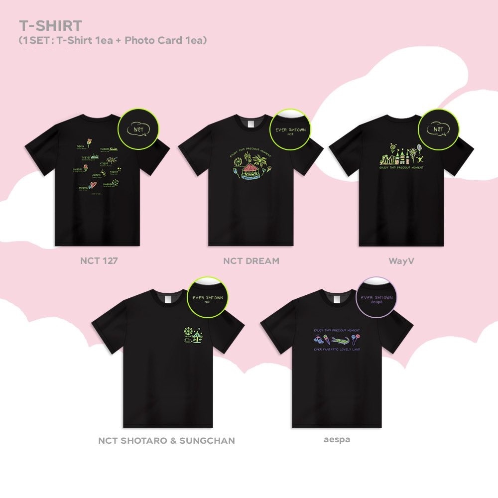 [公式] EVERLAND x SMTOWN SEASON.2 - T-SHIRT + PHOTOCARD