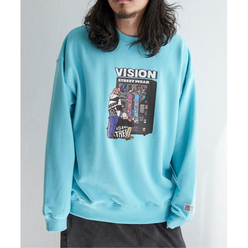 VISION STREET WEAR ビジョンストリートウェア スケボー自販機トレーナー