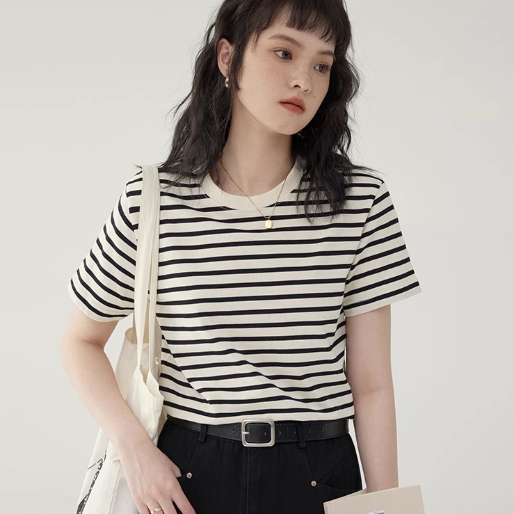 トップス Tシャツ 袖あり 半袖 ラウンドネック 襟なし かわいい 大人可愛い シンプル カジュアル 大人 おしゃれ お洒落 レトロ アジアン エスニック エキゾチック 大人女子 メンズライク