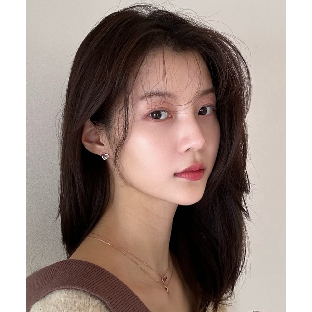 ジェスティーナ [IU/イム・ヒョンジュピック] ピーターホリデーハートピアス (JJEREQ3BF693SR000)