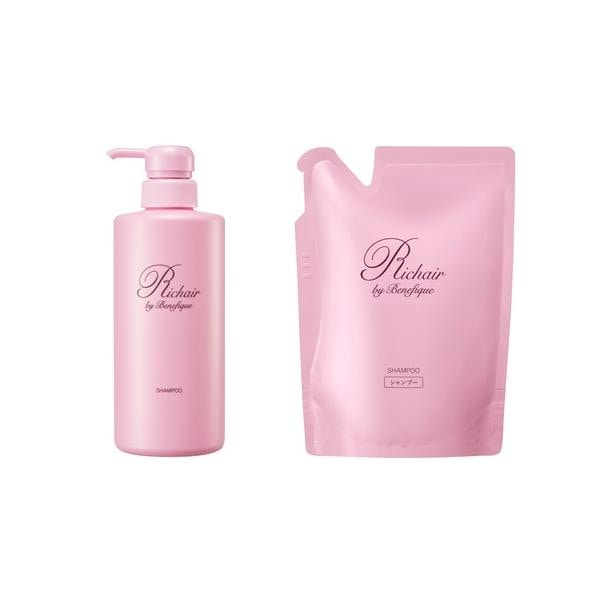 セット　ベネフィーク　リシェール　バイ　ベネフィーク　シャンプー　本体+レフィルセット 4,976円