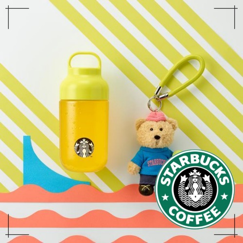 STARBUCKS公式 ベアリスタ キーリング Active Board Bottle