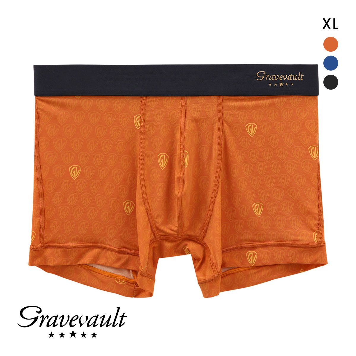 グレイブボールト Gravevault MARK ショートボクサーパンツ XL メンズ 前閉じ 日本