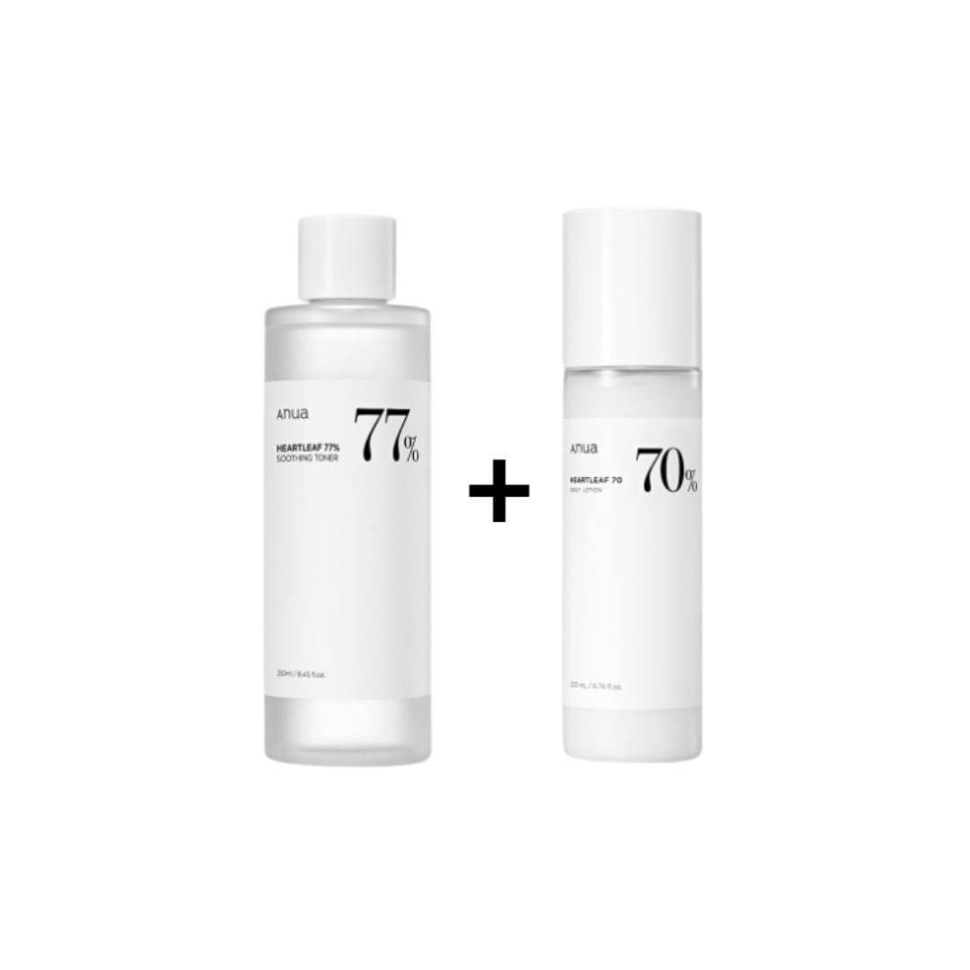 ドクダミ 77％ スージングトナー250ml+ドクダシ70 デイリーローション200mlセット/韓国コスメ