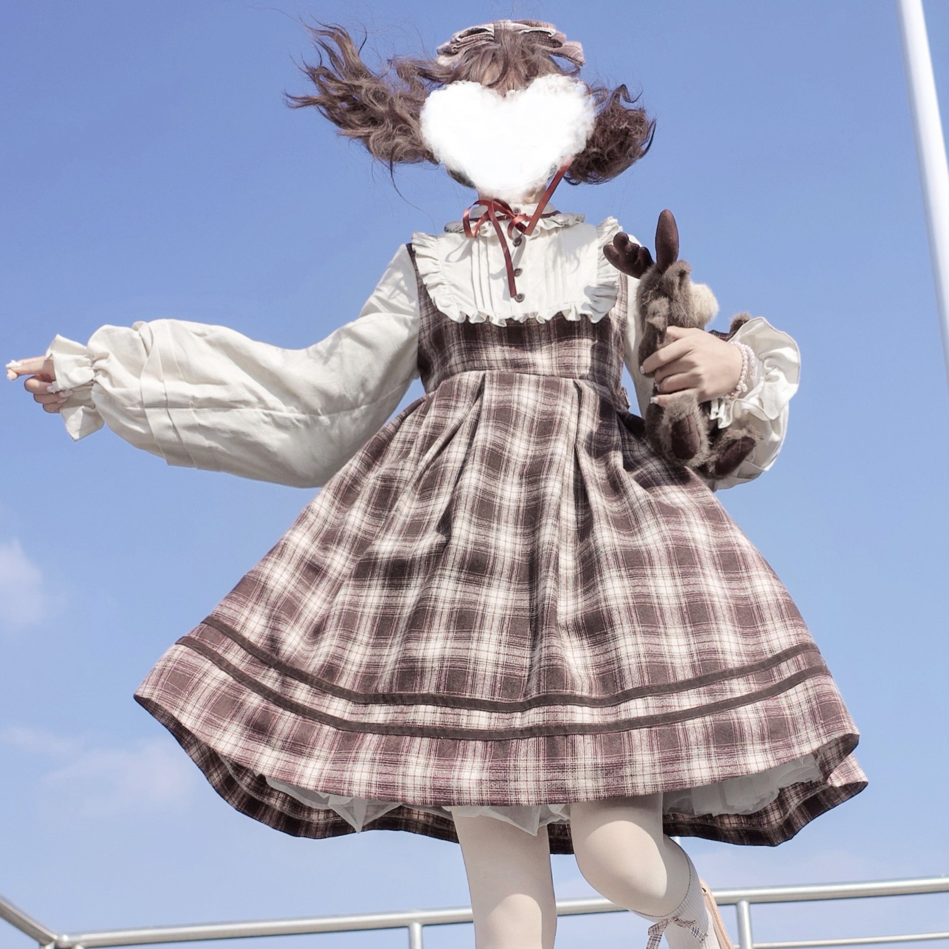 OP少女 ロリータ ワンピース ドレスジャンパースカート イベント ハロウィン卒業式姫様 A386