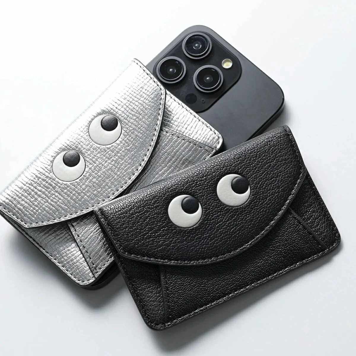 ANYA HINDMARCH アニヤハインドマーチ カードケース Envelope Card Case Magnetic Eyes 199445 199452