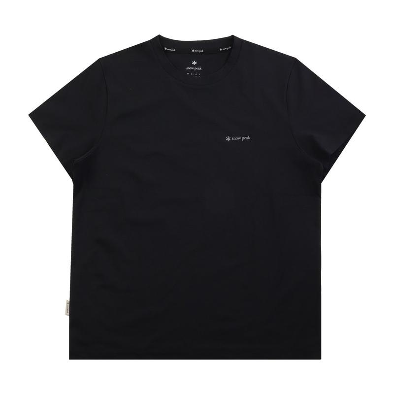 女性用速乾ベーシック半袖Tシャツ S26MWTTS13 BK