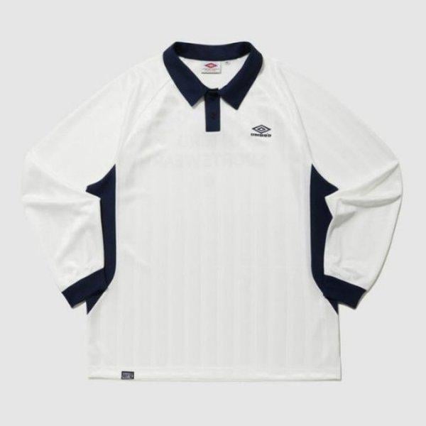 長袖Tシャツ PQA UQ121CRJ21-SCW HBL ブリティッシュカジュアルゲームシャツ スイートコーン