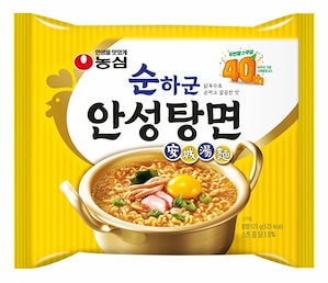 韓国安城湯麺 リニューアルバージョン /辛くない味 / 125g x 5個