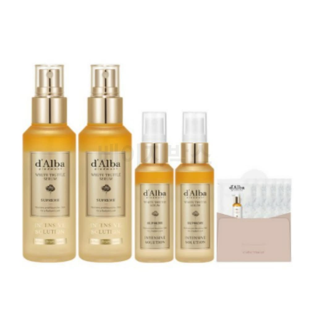ホワイトトリュフスプリムインテンシブセラム100ml x 2p + 50ml x 2p +クレンザー15ml