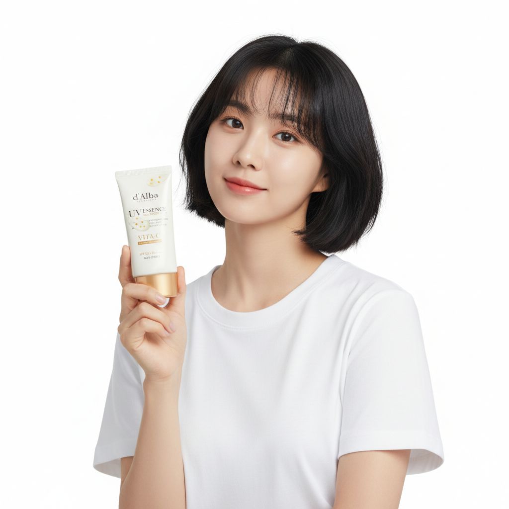 UVエッセンス ビタミンC配合 日焼け止め ウォーターフル 潤い ツヤ肌 50ml