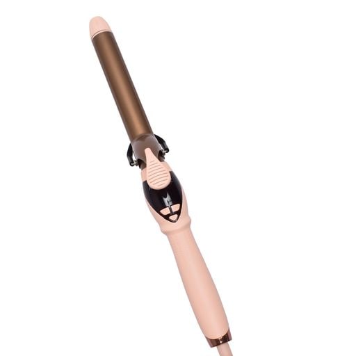 ANLIETTE ヘアアイロン カールアイロン 25MM 海外対応 立ち上げ最短約30秒 超軽量 80C~210C AN-003 コーラルピンク