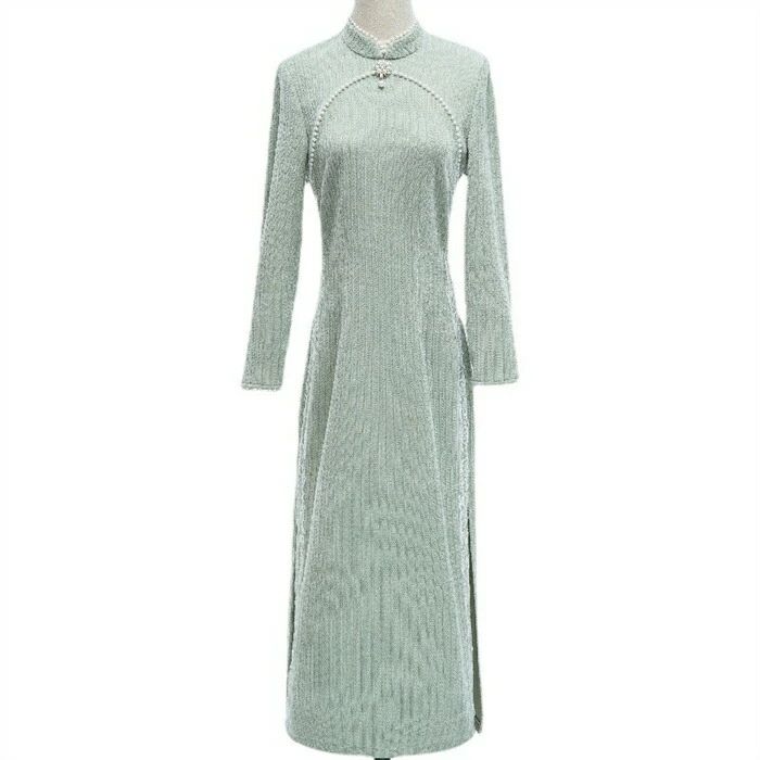 【期間限定特価】ワンピース レディース チャイナドレス チャイナ服 オールインワン 秋 冬 春 秋冬新作 30代 40代 50代 レディースファッション お出かけ 女子会 忘年会 披露宴 コスプレ衣装