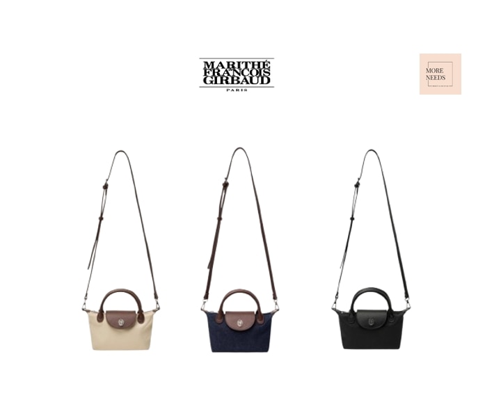 marithe francois girbaud CIRCLE LOGO MINI TOTE BAG 3colors 10,418円
