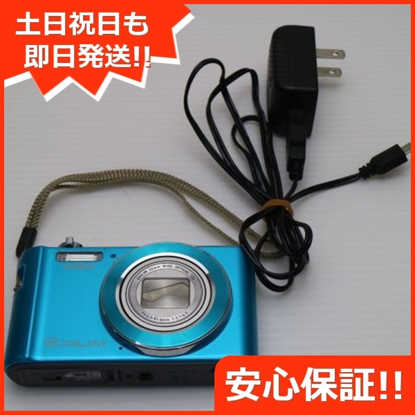 美品 EX-ZS210 ブルー コンデジ CASIO 100