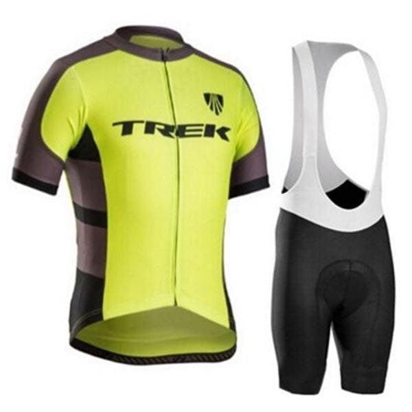 サスペンダーバイク TREK 吸汗 速乾 ジャケット 運動 サイクリング裏ウエア サイクルウェア 半袖 自転車ウェア 上下2点セット メンズ