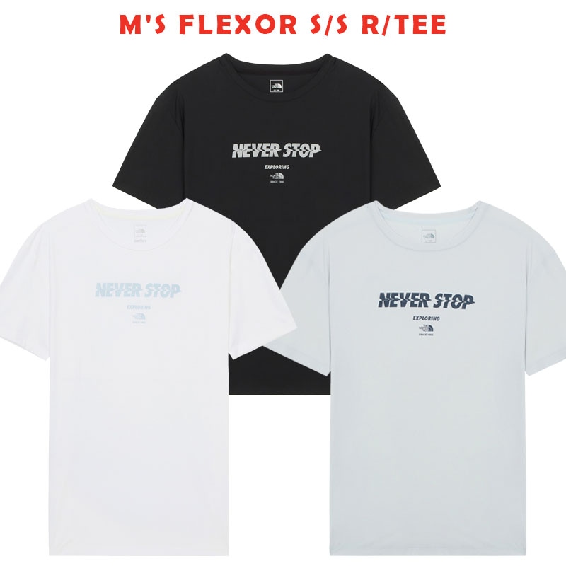 韓国正規品保証 関税負担なしNT7UR16A MS FLEXOR SS RTEEイリー 基本 着装 男子 女子 人気 韓国 ファッション 男女共用 アウトド