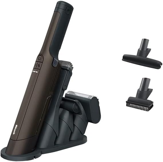 Shark シャーク 掃除機 ハンディクリーナー EVOPOWER EX WV405J アクセサリーパックセット（ペットマルチツール・布団用ノズル）ダークチョコレート