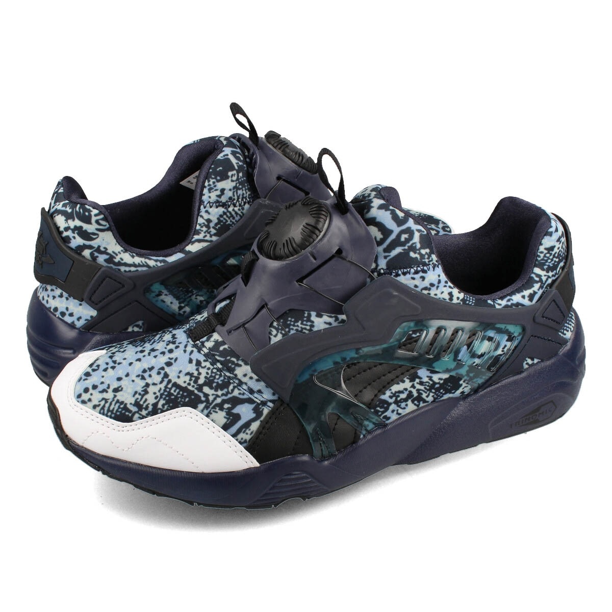 PUMA DISC BLAZE SNAKE SPRING BLUE/PARISIAN NIGHT